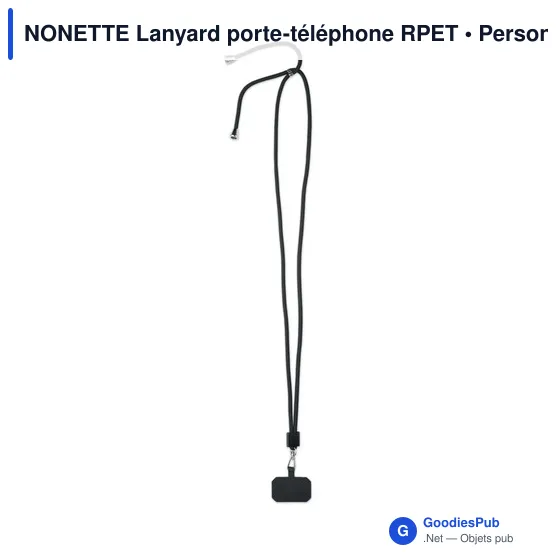 NONETTE Lanyard porte-téléphone RPET - Image 2