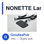 NONETTE Lanyard porte-téléphone RPET - Miniature 3