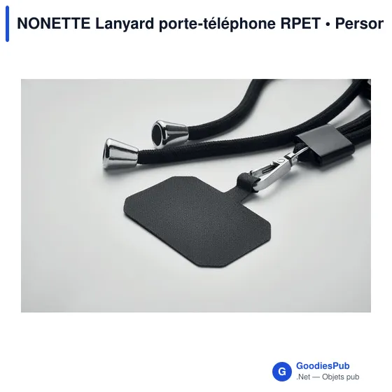 NONETTE Lanyard porte-téléphone RPET - Image 3