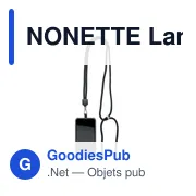 NONETTE Lanyard porte-téléphone RPET - Miniature 4