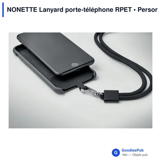 NONETTE Lanyard porte-téléphone RPET - Image 7