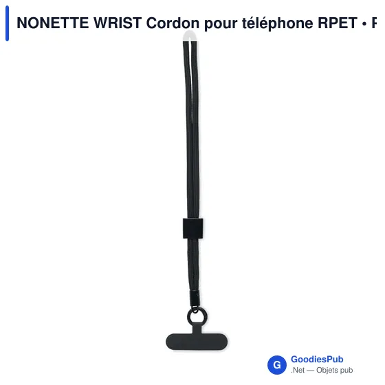 Cordon pour téléphone personnalisable avec logo - NONETTE WRIST - Image 6