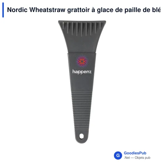 Grattoir à glace personnalisable en paille de blé avec logo - Image 6