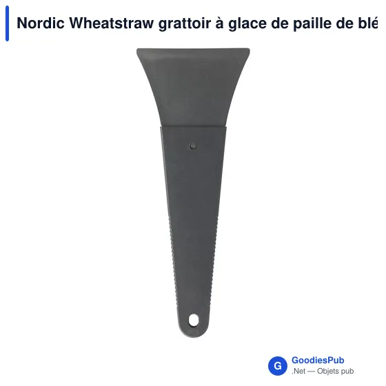 Grattoir à glace personnalisable en paille de blé avec logo - Image 7