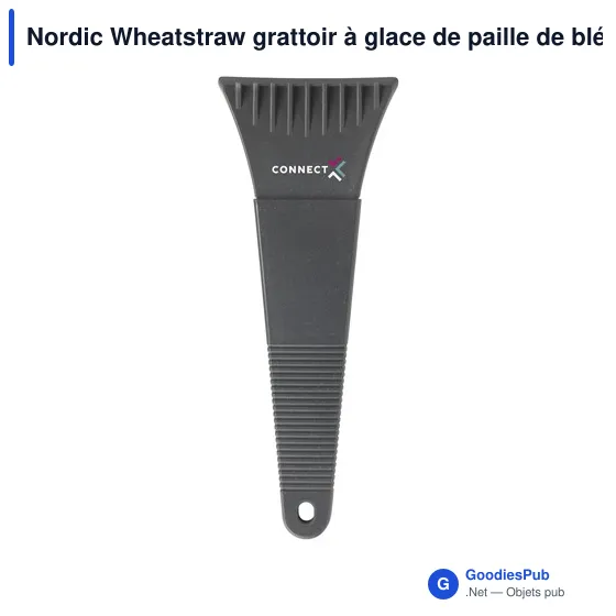 Grattoir à glace personnalisable en paille de blé avec logo - Image 8