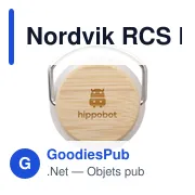 Bouteille isotherme personnalisable 500 ml avec logo - Nordvik RCS - Miniature 2