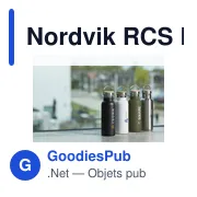 Bouteille isotherme personnalisable 500 ml avec logo - Nordvik RCS - Miniature 5