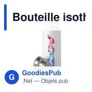 Bouteille isotherme personnalisable 500 ml avec logo - Nordvik RCS - Miniature 8