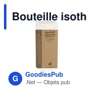 Bouteille isotherme personnalisable 500 ml avec logo - Nordvik RCS - Miniature 10