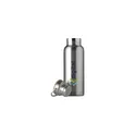 Variante argenté - Bouteille isotherme personnalisable 500 ml avec logo - Nordvik RCS