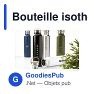 Bouteille isotherme personnalisable Nordvik RCS 750 ml avec logo - Miniature 11