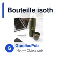 Bouteille isotherme personnalisable Nordvik RCS 750 ml avec logo - Miniature 12