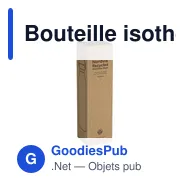Bouteille isotherme personnalisable Nordvik RCS 750 ml avec logo - Miniature 9