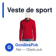 Veste de sport personnalisable NORMAN MEN avec logo - Miniature 4