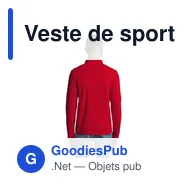 Veste de sport personnalisable NORMAN MEN avec logo - Miniature 5