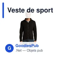 Veste de sport personnalisable NORMAN MEN avec logo - Miniature 7