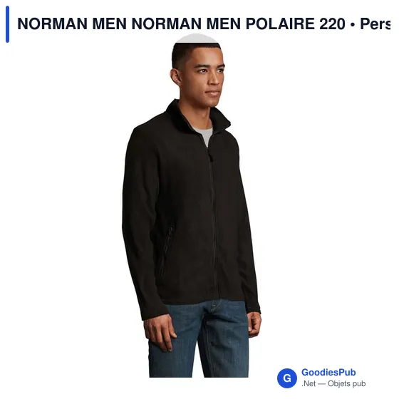 Veste de sport personnalisable NORMAN MEN avec logo - Image 9