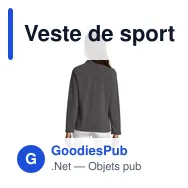 Veste de sport personnalisable NORMAN WOMEN avec logo - Miniature 5