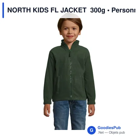NORTH KIDS FL JACKET  300g