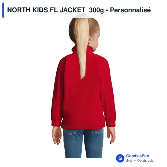 NORTH KIDS FL JACKET  300g - Image 11