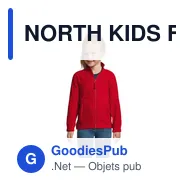 NORTH KIDS FL JACKET  300g - Miniature 10