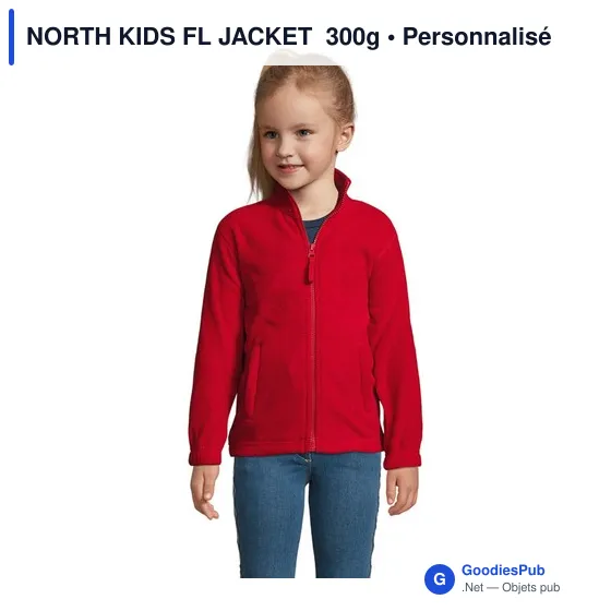 NORTH KIDS FL JACKET  300g - Image 10