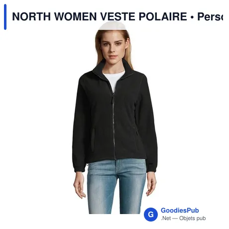 NORTH WOMEN VESTE POLAIRE
