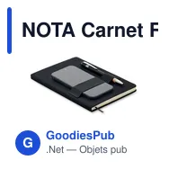 NOTA Carnet RPET A5 avec stylo - Miniature 3