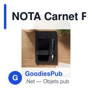 NOTA Carnet RPET A5 avec stylo - Miniature 6