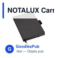 NOTALUX Carnet A6 avec stylo - Miniature 2
