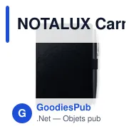 NOTALUX Carnet A6 avec stylo - Miniature 4