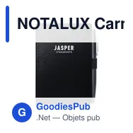 NOTALUX Carnet A6 avec stylo - Miniature 6