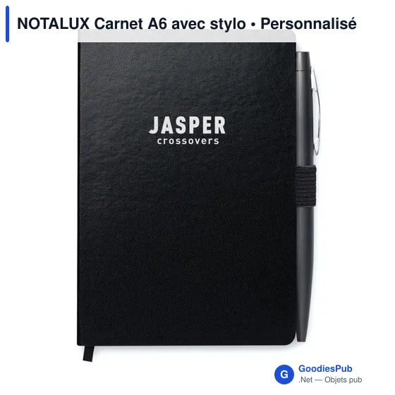 NOTALUX Carnet A6 avec stylo - Image 6