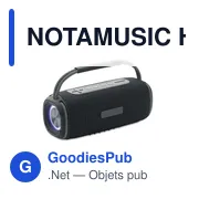 NOTAMUSIC Haut-parleur 2x10 étanche - Miniature 2