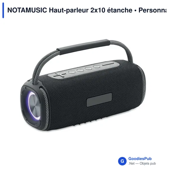 NOTAMUSIC Haut-parleur 2x10 étanche - Image 2