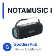 NOTAMUSIC Haut-parleur 2x10 étanche - Miniature 4