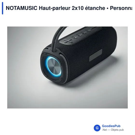 NOTAMUSIC Haut-parleur 2x10 étanche - Image 6