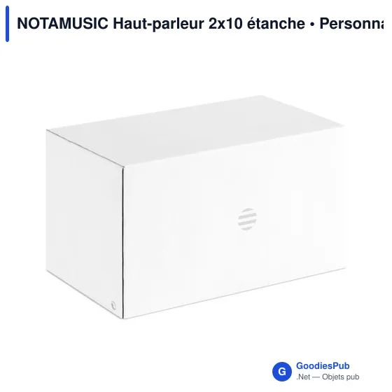 NOTAMUSIC Haut-parleur 2x10 étanche - Image 7