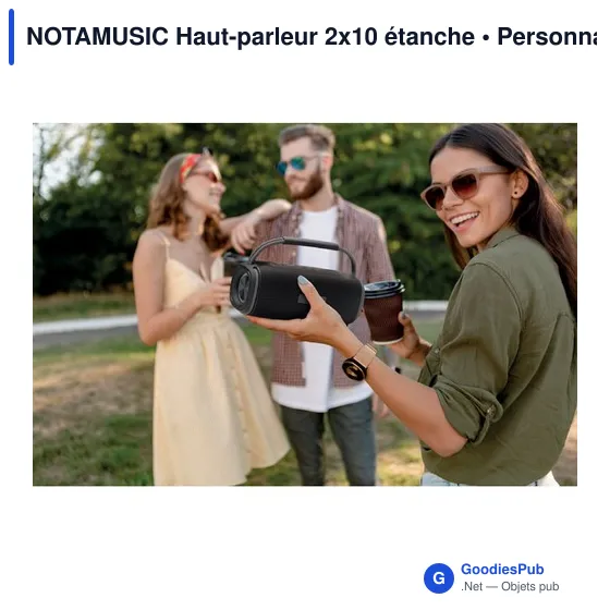 NOTAMUSIC Haut-parleur 2x10 étanche - Image 9