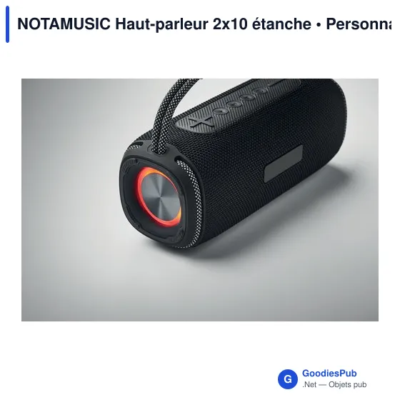 NOTAMUSIC Haut-parleur 2x10 étanche - Image 10