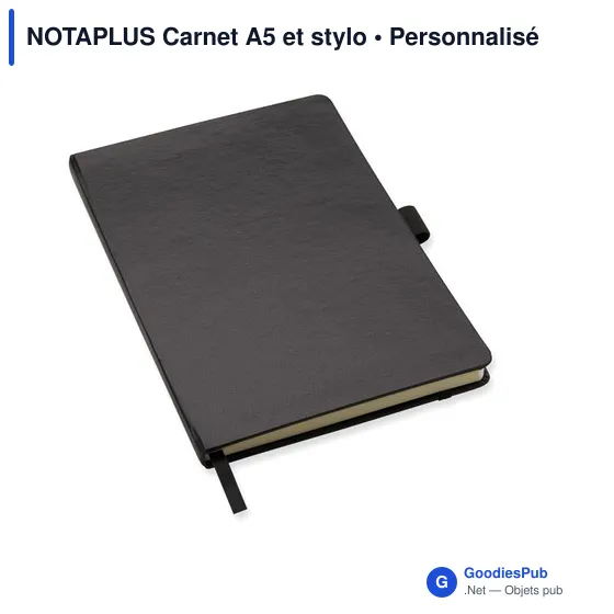 NOTAPLUS Carnet A5 et stylo - Image 2
