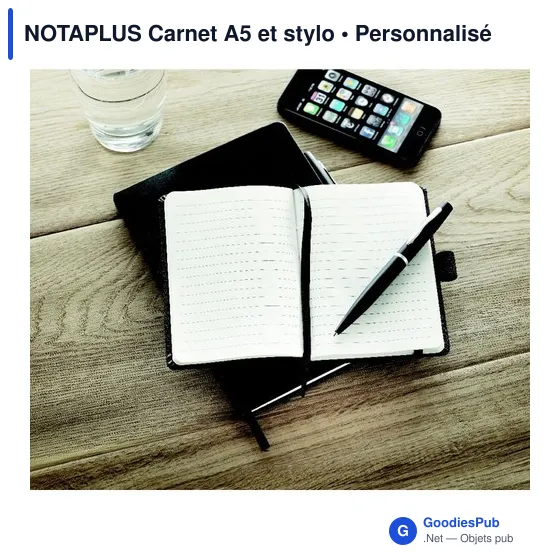 NOTAPLUS Carnet A5 et stylo - Image 7
