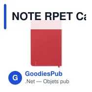NOTE RPET Carnet A5 couverture 600D - Miniature 11