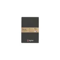 Variante noir - Cahier A5 personnalisable en papier recyclé avec logo - Notebook GRS Washable