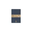 Variante bleu - Cahier A5 personnalisable en papier recyclé avec logo - Notebook GRS Washable