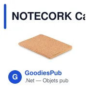 NOTECORK Carnet A5 couverture en liège - Miniature 1