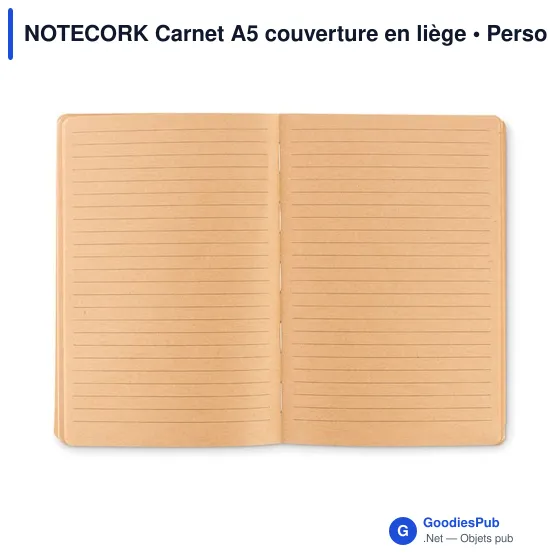 NOTECORK Carnet A5 couverture en liège - Image 2