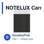 NOTELUX Carnet A6 96 pages lignées - Miniature 1