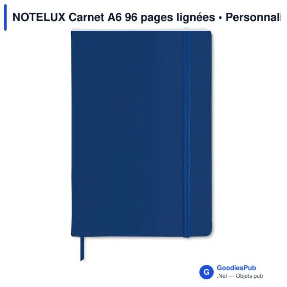 NOTELUX Carnet A6 96 pages lignées - Image 4