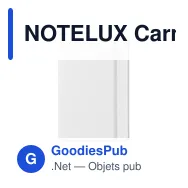 NOTELUX Carnet A6 96 pages lignées - Miniature 7